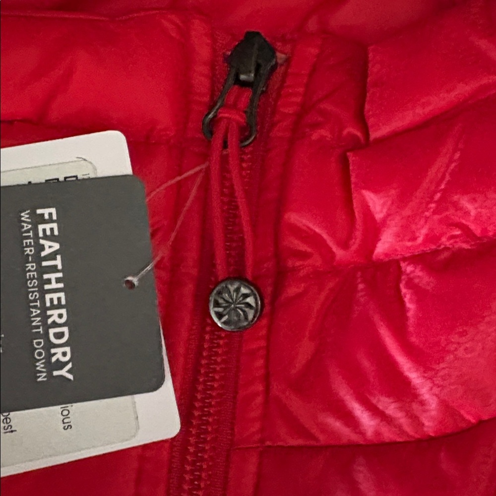 Athleta Red Downalicious Deluxe Vest - Picture 9 of 11